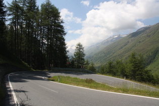 Nordwestrampe, Kehre 2 — 1970 m