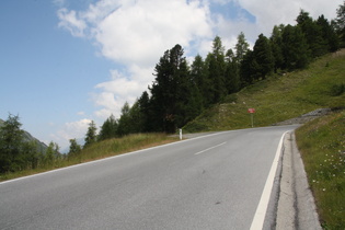 Nordwestrampe, Kehre 3 — 2031 m