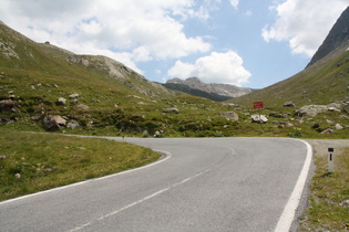 Nordwestrampe, Kehre 5 — 2262 m