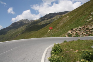 Nordwestrampe, Kehre 6 — 2278 m