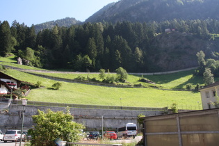 Südrampe des Timmelsjochs oberhalb von Moos in Passeier