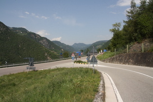 Nigerpass, Nordwestrampe, Blick nach Norden über das Eisacktal