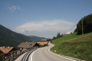 da zieht von Bozen kommend was auf