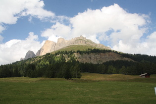 Rosengartengruppe, Südflanke