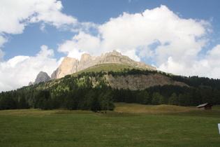 Rosengartengruppe, Südflanke