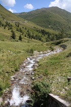 die Talfer, Blick flussabwärts