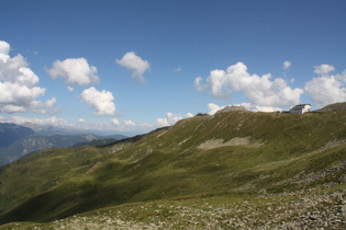 Penser Joch, Nordrampe, Blick zur Passhöhe