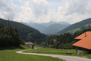 fies steile Rampe im Zuge des Brennerradweges bei Ried