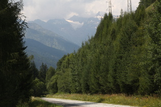 Zoom auf die Berge