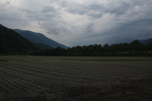 Blick von Unterperfuss ins Inntal nach Osten