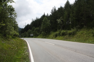 Seefelder Sattel, Blick nach Süden