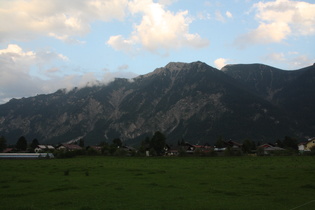 Abendstimmung in Oberau, diesmal ohne Fahrradfahrspaßperspektive