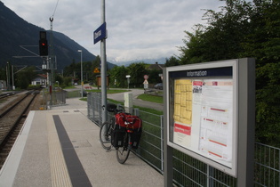 auch zum Abschied gaben die Wolken die Zugspitze nicht frei