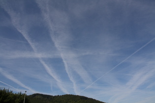 ohne Touristenbomber wäre blauer Himmel gewesen …