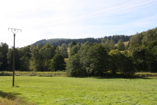 das Innerstetal nördlich von Lautenthal