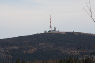 Zoom auf den Brockengipfel