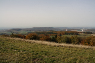 Blick vom Gipfel nach Westnordwesten