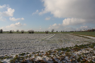 zwischen Hannover und Velber, Blick nach Westen