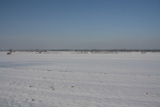 norddeutsche Wintereinöde —, trister geht's nicht