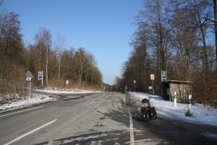 Nienstedter Pass, Passhöhe