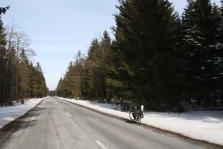 "Dach der Tour": Große Blöße / L549, Blick nach Osten