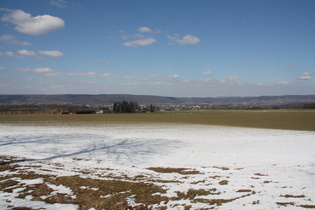 Hohe Eiche, Blick nach Norden über Holzminden