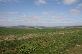 zwischen Voremberg und Völkershausen, Blick nach Nordwesten