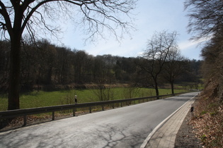 Rühler Schweiz, unterer Teil des Anstiegs