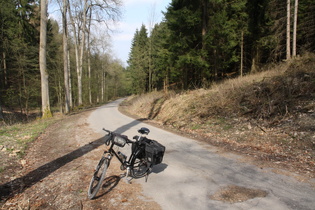 Bierweg, weiter oben, Blick bergab