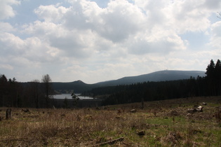 Eckertalsperre und Brocken