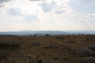 Blick über Torfhaus nach Westen