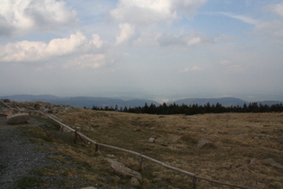 Blick über Ilsenburg nach Nordosten