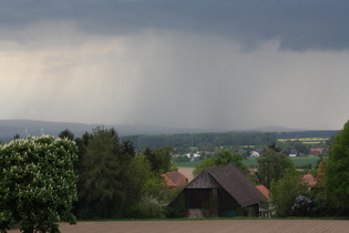 Zoom auf den Regen