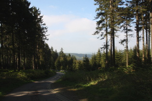 Westrampe zum Schalke, Blick nach Nordwesten