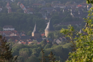 Rißlingsturm (der Rundturm im Bild)