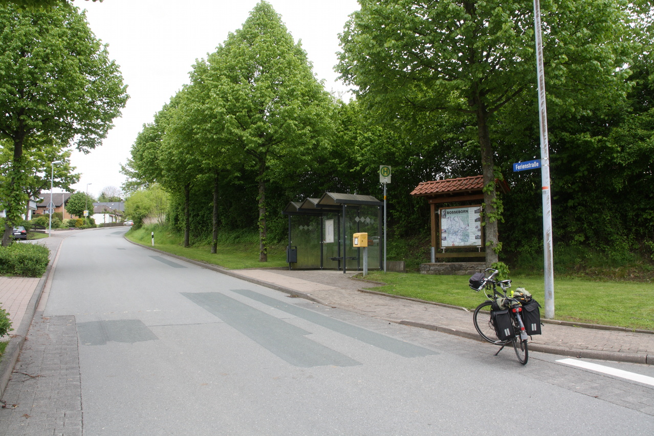 auf der Ferienstraße in Bosseborn gibt es bis zu 10 % Steigung — da kommt doch gleich Ferienstimmung auf