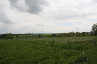 nordöstlich oberhalb von Bosseborn, Blick nach Süden über Bosseborn