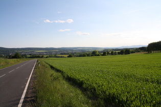 zwischen Nieste und Oberkaufungen, Blick nach Südwesten