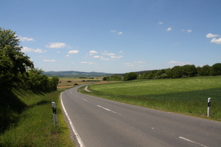 östlich von Velmeden, Blick nach Westen