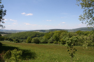 weiter oben, Blick nach Westen