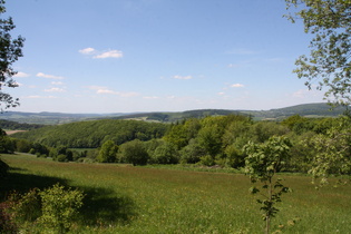 weiter oben, Blick nach Westen