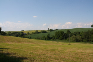 Blick über Streitholz nach Nordwesten