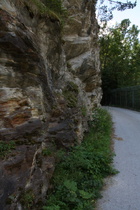 da reicht der Platz noch gerade so eben für den Radweg