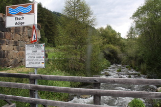 … und Blick flussaufwärts