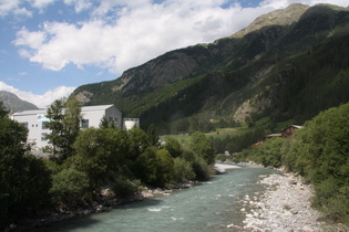 der Inn bei Zernez, Blick flussabwärts