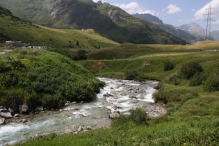 … und Blick flussabwärts