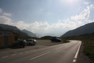 Julierpass, Passhöhe, Blick nach Westen