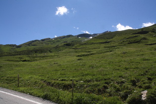 Blick von unten auf die Kehrengruppe …