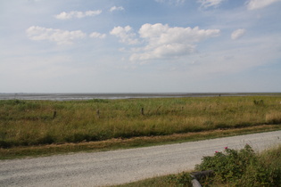 zwischen Arensch und Sahlenburg, die Nordsee bei Ebbe