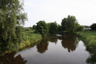 Altenbrucher Kanal in Altenbruch, Blick nach Norden